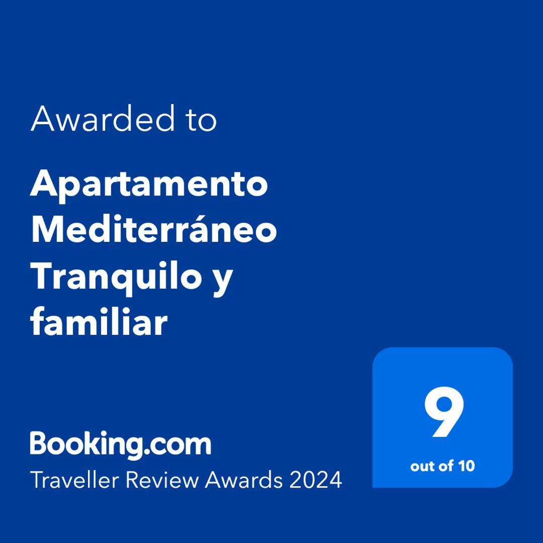 Apartamento Mediterraneo Tranquilo Y Familiar Lägenhet Valencia Exteriör bild